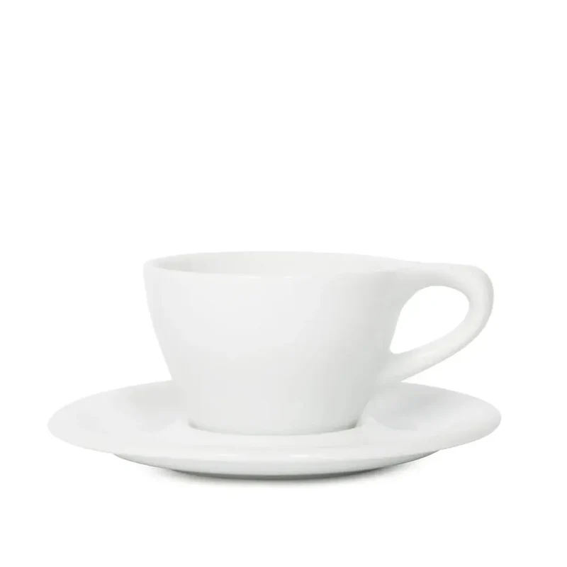 Tazza Grande Cappuccino Lino 180ml - Bianco
