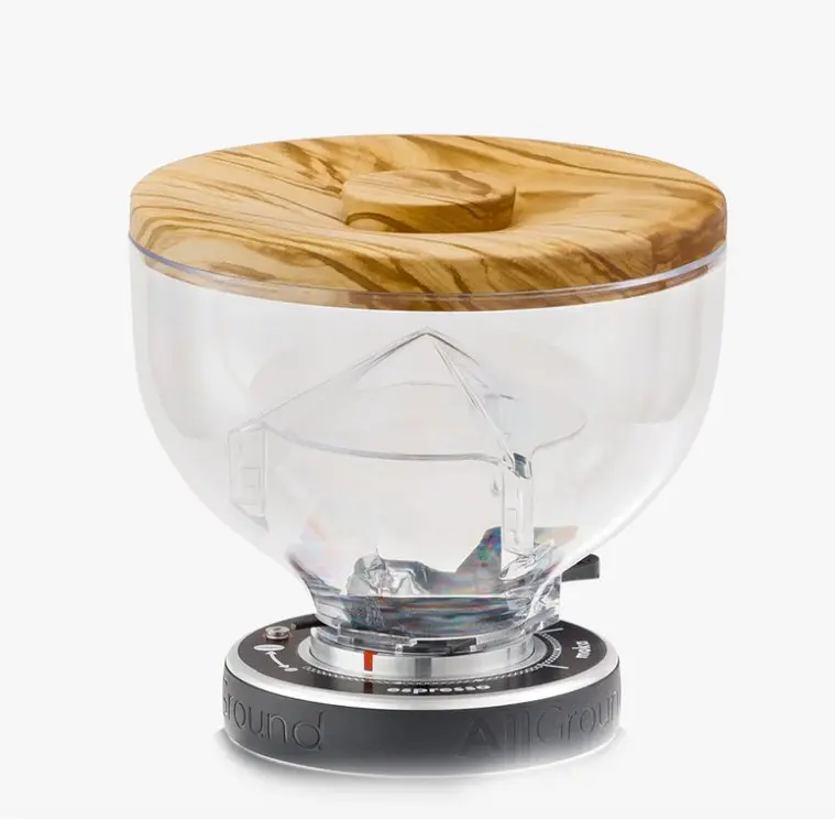 Coperchio in legno per macina Fiorenzato Allground