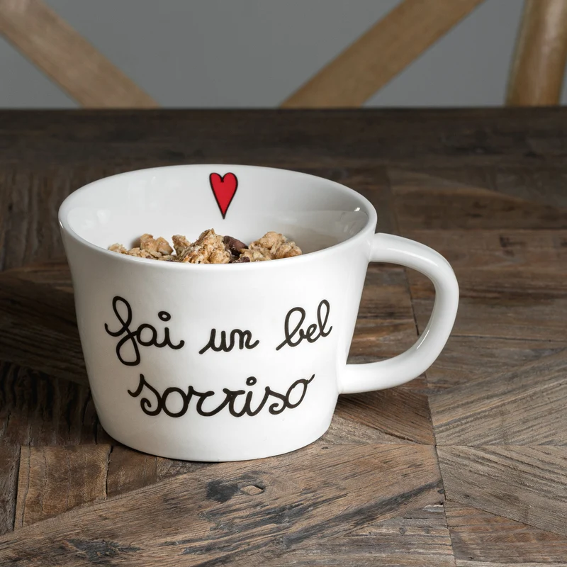 Tazza Colazione Fai Un Bel Sorriso
