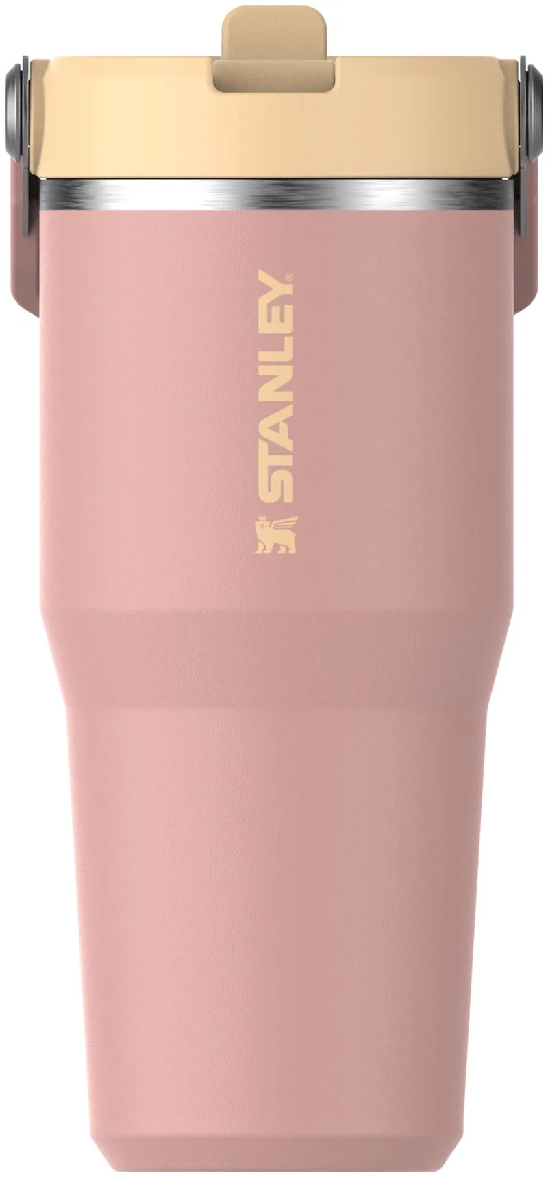 IceFlow Flip Straw Becher 0.41l peach rose