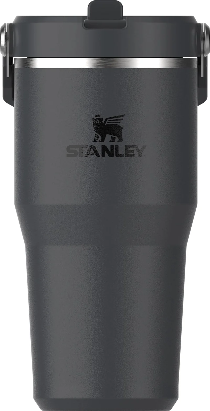 IceFlow Flip Straw Becher 0.6l black 2.0