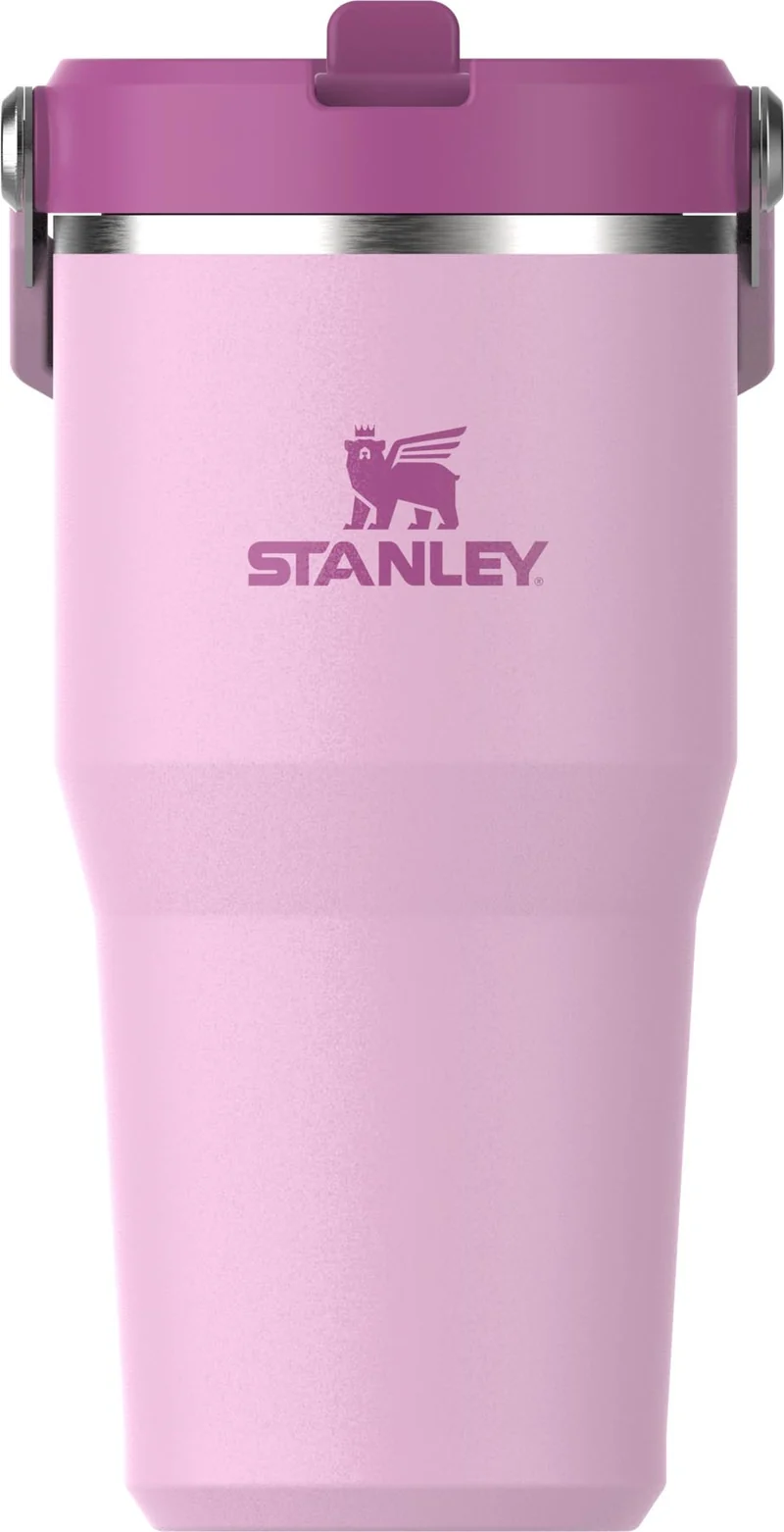 IceFlow Flip Straw Becher 0.6l cherry blossom