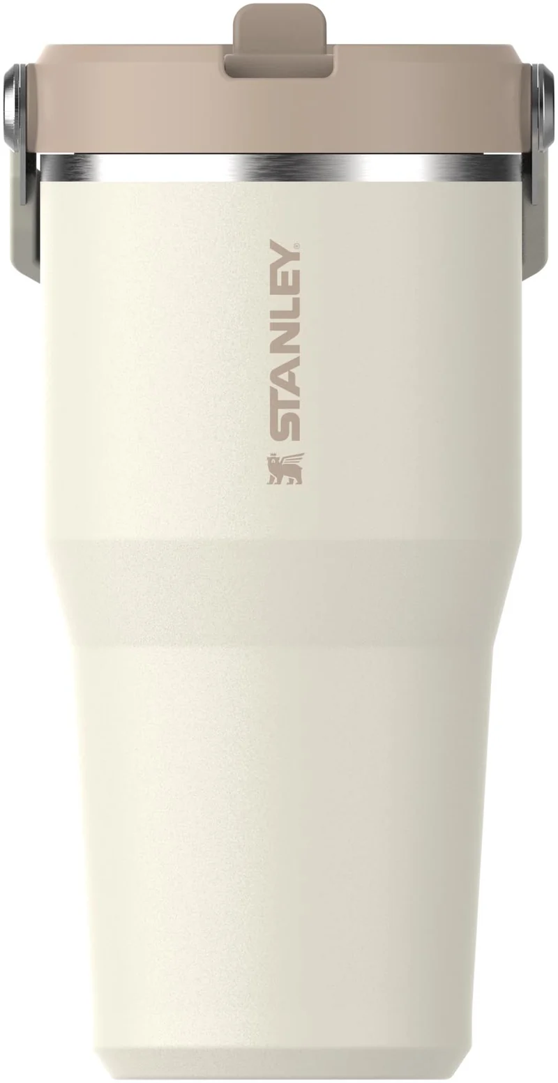 IceFlow Flip Straw Becher 0.6l cream