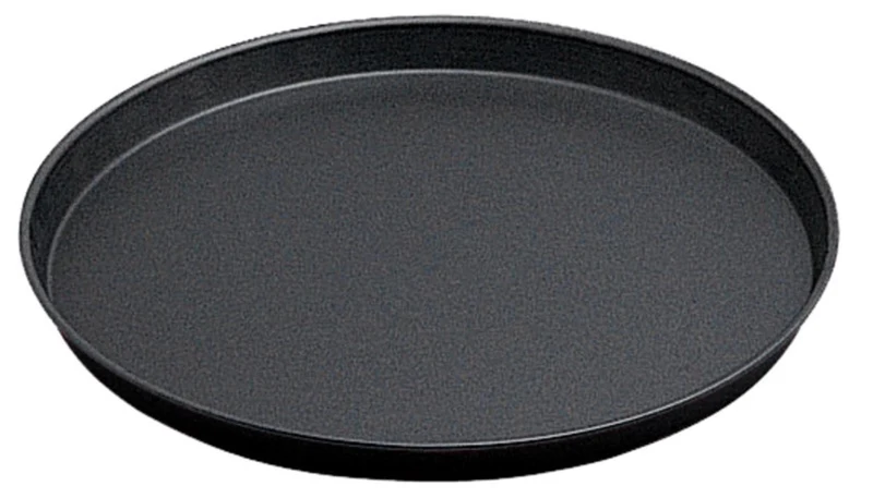 Pizzablech rund Boden Ø12.5cm, oben Ø14cm, Blaublech