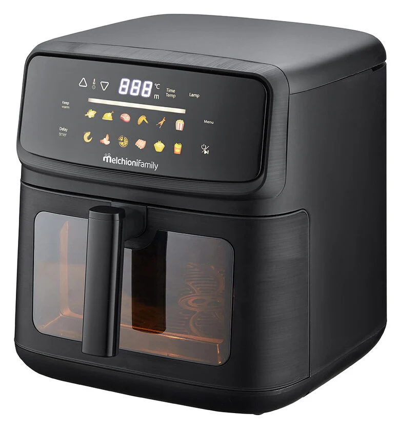 Melchioni MARTINA 10L Singolo Indipendente 2100 W Friggitrice ad aria calda Nero