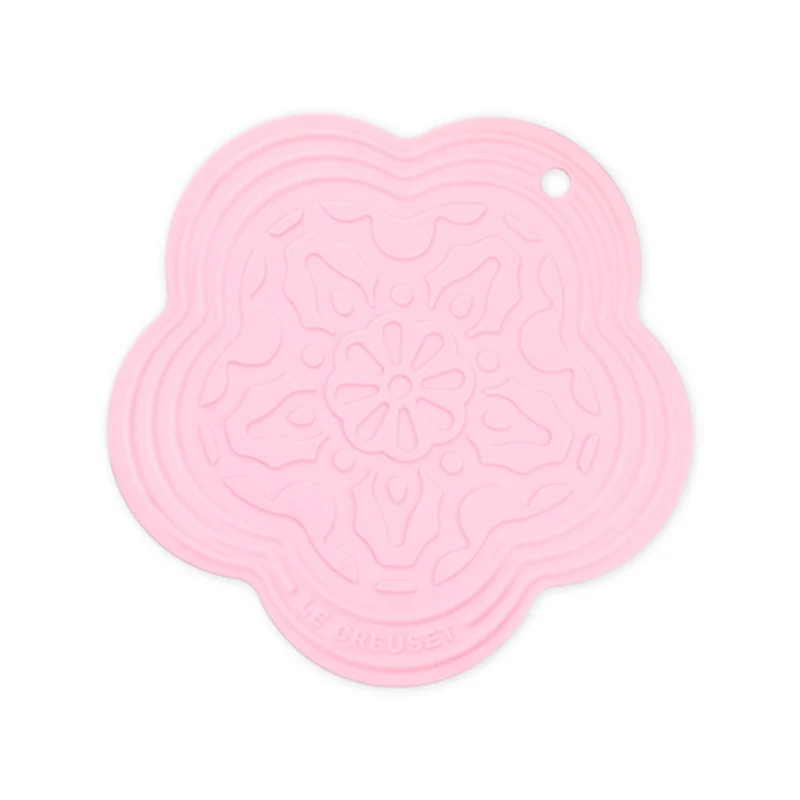Salvamanteles de silicona Flower Power Le Creuset