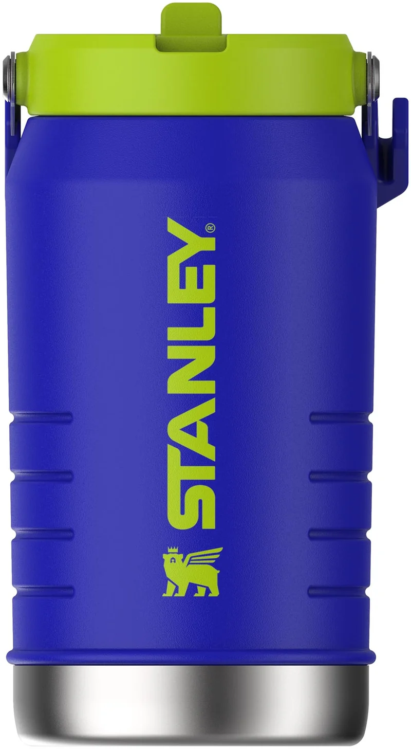 IceFlow Flip Straw Getränkespender 1.9l cobalt chartreuse
