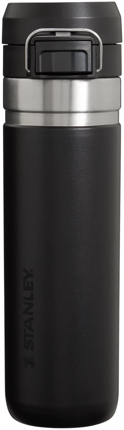 Quick-Flip Wasserflasche 0.7l black 2.0