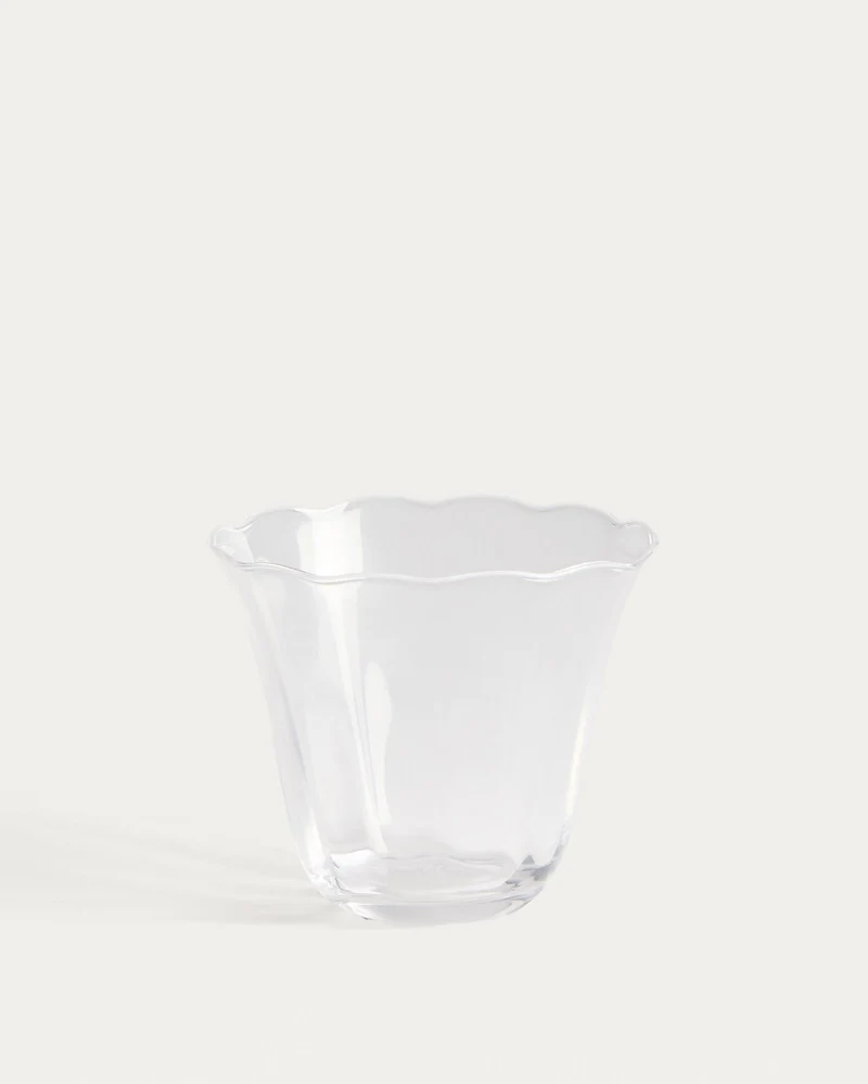 Wasserglas Neia aus klarem Glas, 23 cl