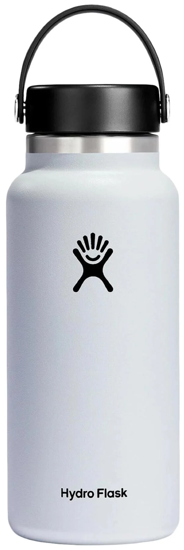 Trinkflasche Wide Flex Deckel 945ml weiss
