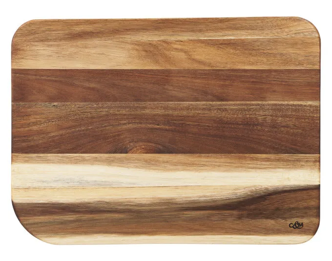 COLE&MASON Holzbrett Berden Akazie gross 46x34x2.5 cm