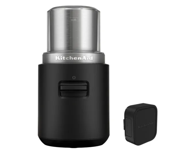 KITCHENAID Kaffeemühle kabellos inkl. Akku schwarz matt