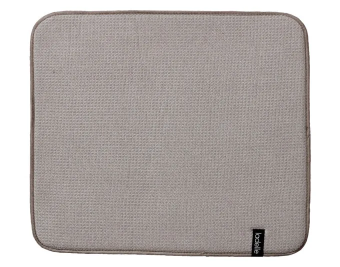 LADELLE Abtropfmatte Microfaser stone 41x47 cm