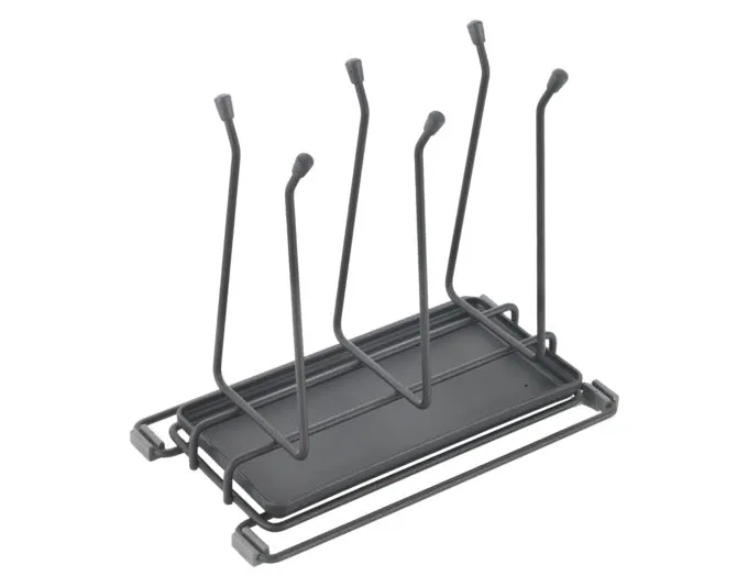 METALTEX Flaschentrockner/Abtropfgestell Bottle-Up LAVA 25x14x22 cm