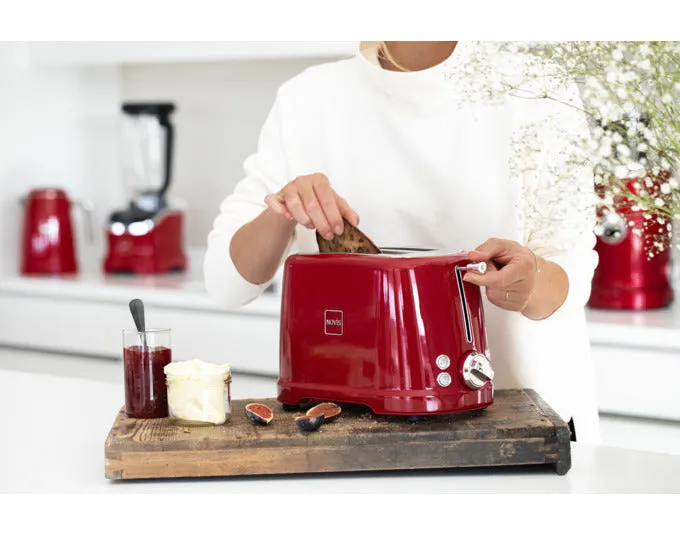 NOVIS Toaster Iconic Line T2 rot