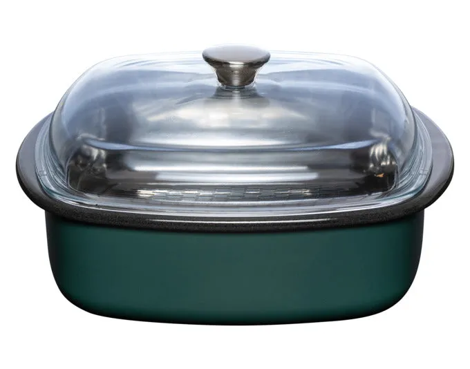 RIESS Dampfgarer Teal 3tlg. 28x28x9.1 cm 4.5 l