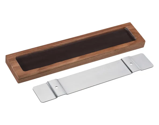 ZASSENHAUS Magnetleiste Nussbaum 30 cm für 3 Messer