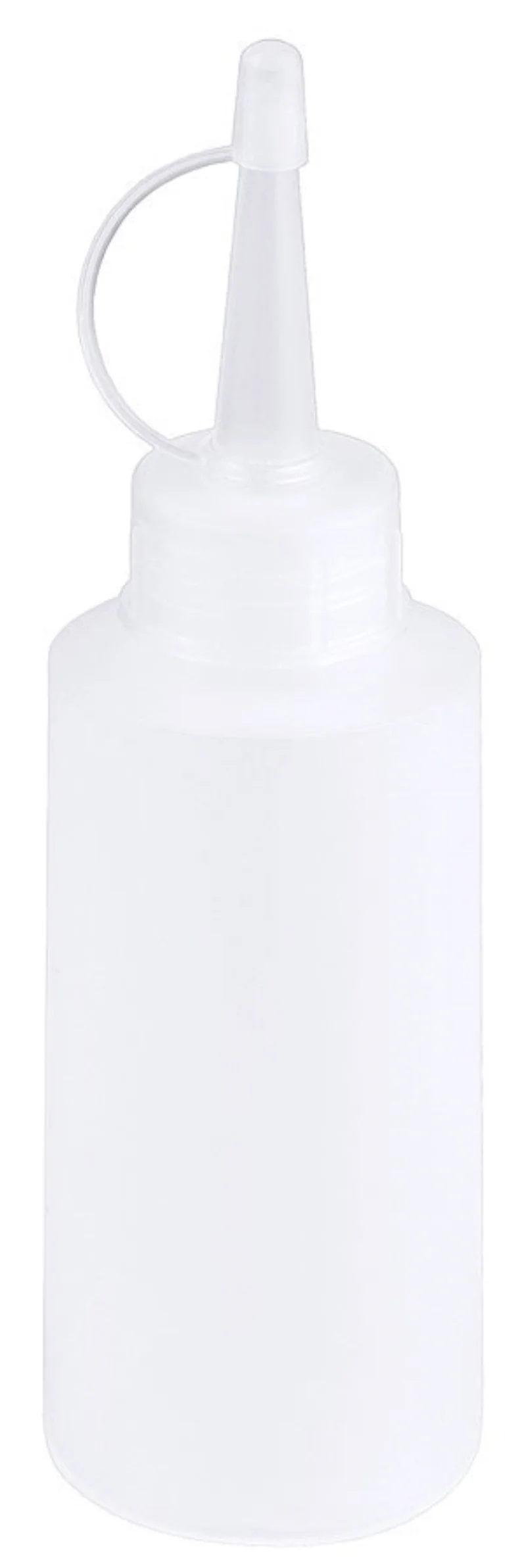Enghalsflasche transparent, 120 ml/4.2x14.5 cm