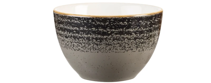 S.P. Homespun Charcoal Black Zuckerschale 22.7cl