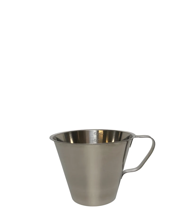 Messbecher 0.25lt Griff geschlossen D10cm H7cm lt/cup