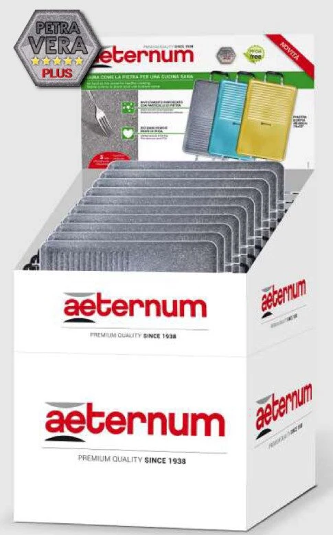 Aeternum Y00SET0122 teglia da forno Grill Rettangolare Alluminio