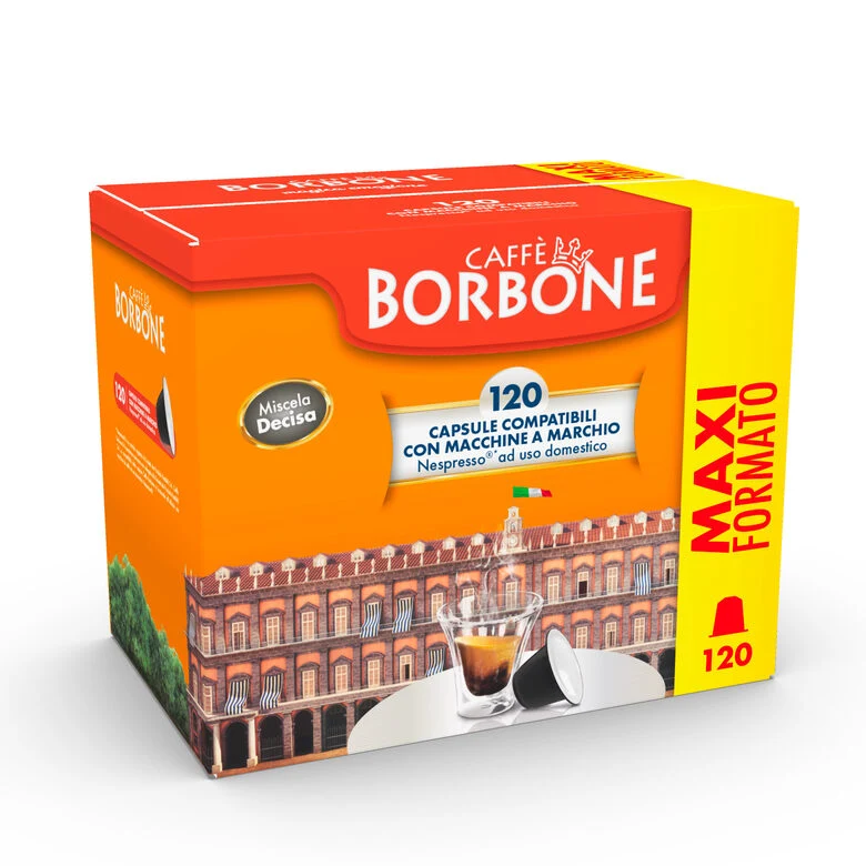 Caffè Borbone Capsule per Nespresso Miscela Decisa Capsule caffè 120 pz