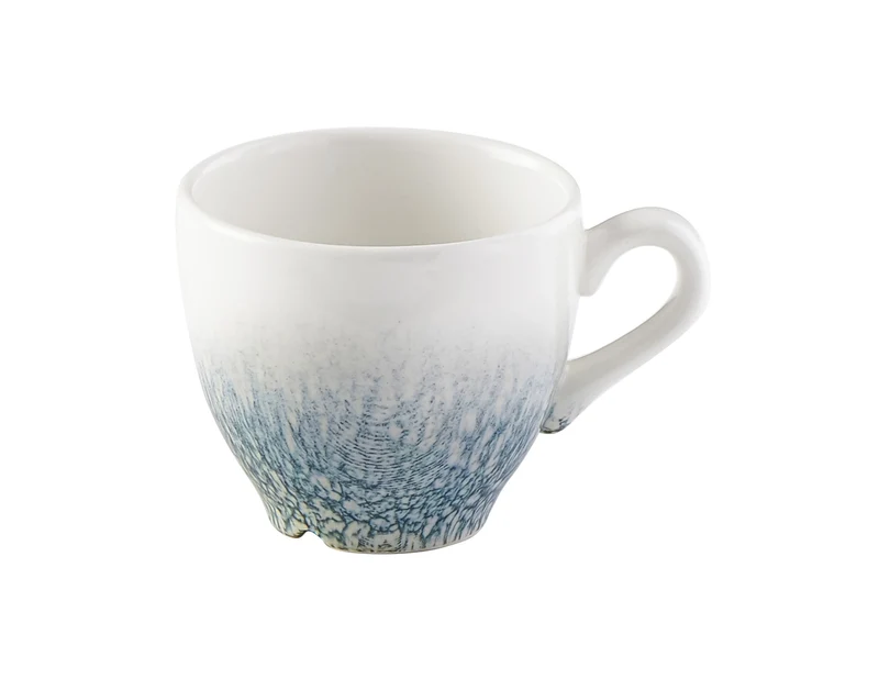 S.P. Raku Topaz Blue Espressotasse 10cl 6.5cm H5.5cm