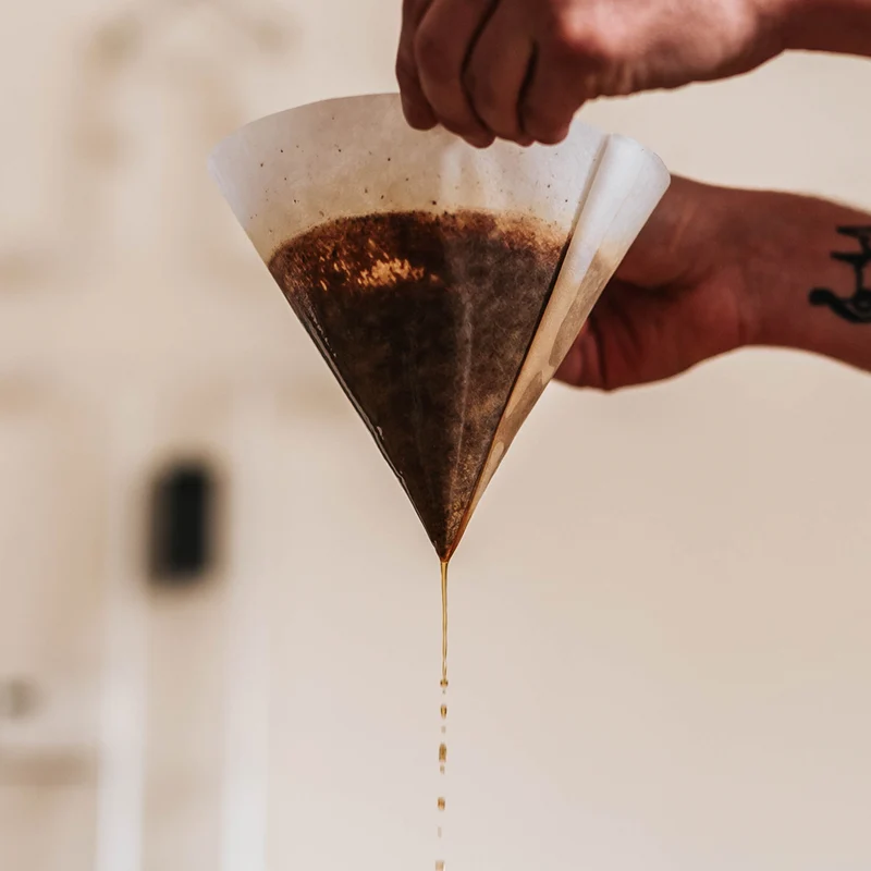 Pack de 100 filtros circulares para cafetera Chemex