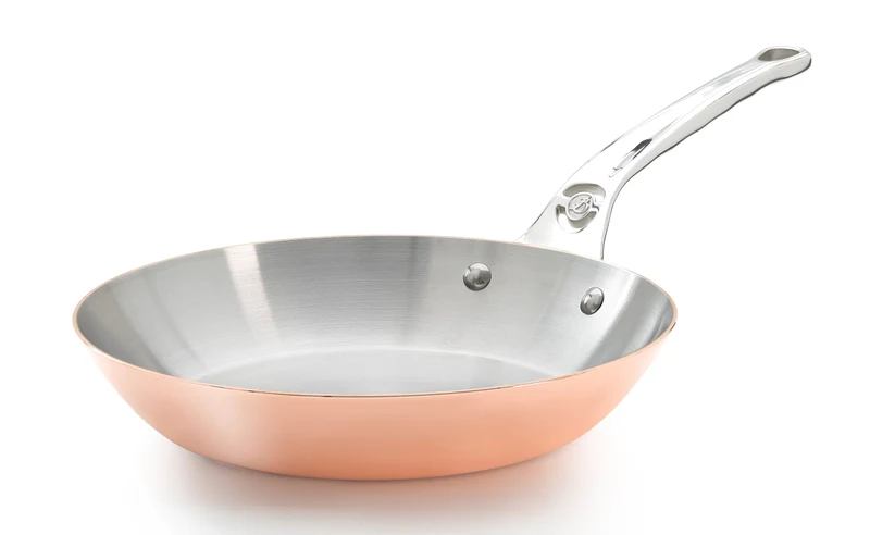 PRIMA MATERA Bratpfanne Kupfer-Edelstahl Ø32cm,Induktion