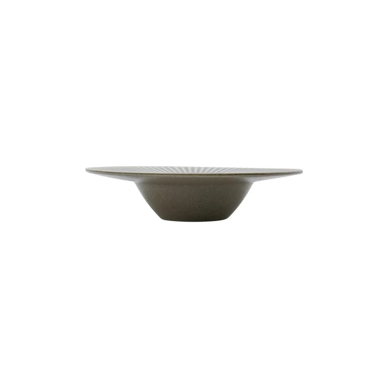 Pastateller, HDPleat, Grau/braun
