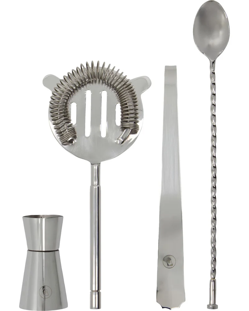 Bar-Zubehör, HDKett, Silber-Finish
