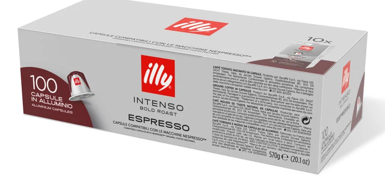 Illy Capsule Intenso Promopack 10 Confezioni Da 10 Capsule Per Sistema Nespresso