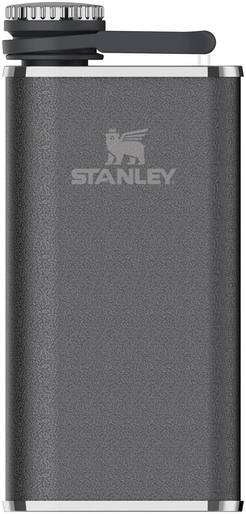 Easy-Fill Wide Mouth Flask 0.23l hammertone black