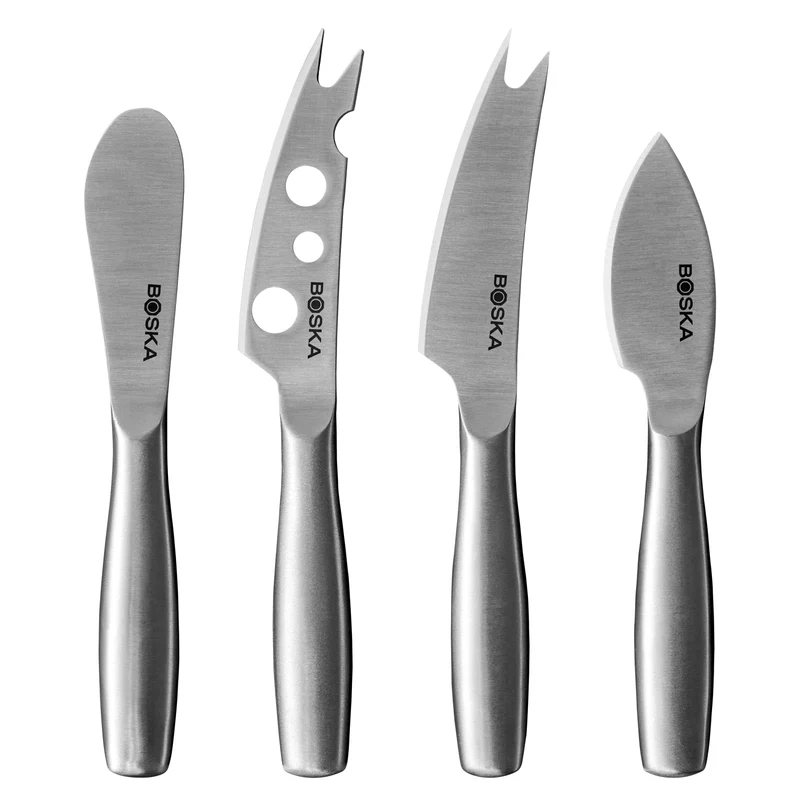 Käsemesser-Set Mini Copenhagen silber Edelstahl 176x146x21mm