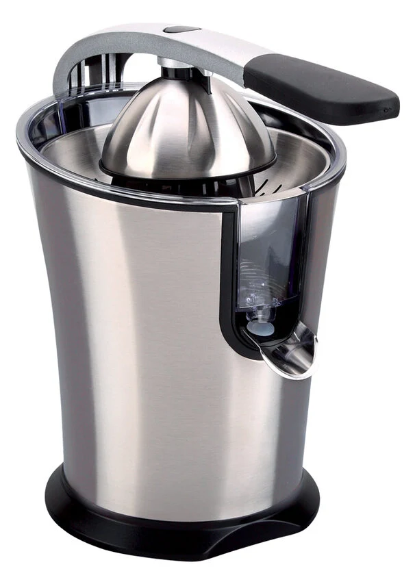 RGV Arancia Express/N spremiagrumi elettrico 160 W Nero, Acciaio inossidabile