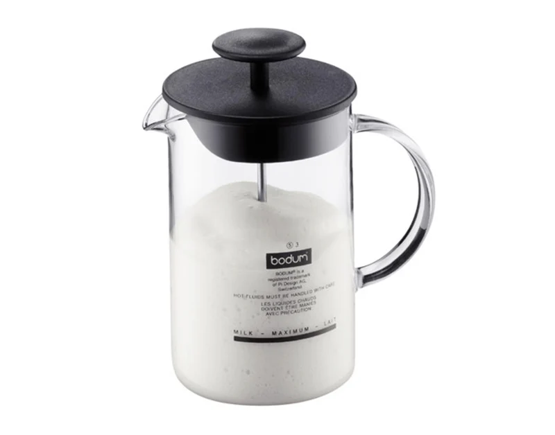 BODUM Milchschäumer mit Glasgriff 0.25 l