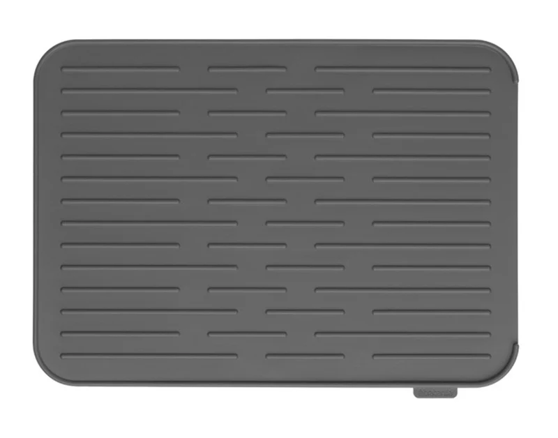 BRABANTIA Abtropfmatte Silikon SinkSide dark grey
