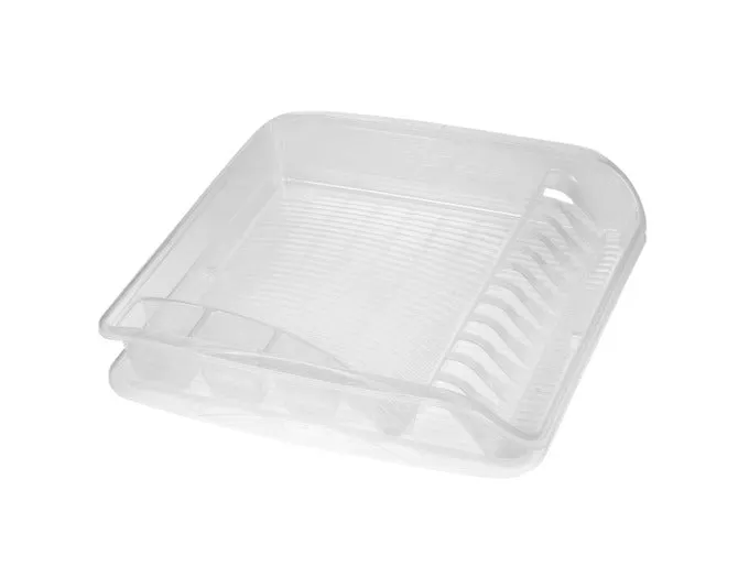 KEEEPER Abtropfständer transparent 39.5x39.5x8 cm