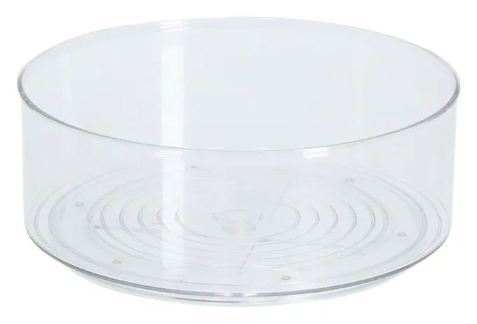 ZELLER Dreh-Organizer transparent ø 23x9 cm