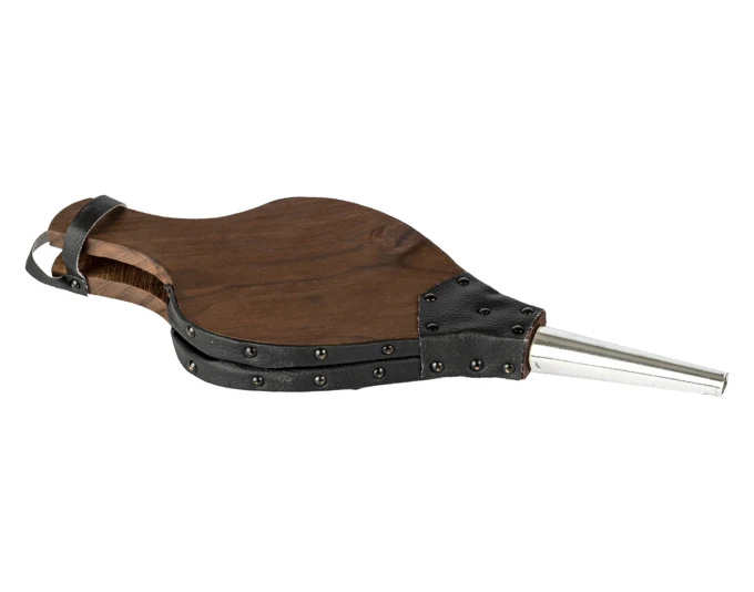 LIENBACHER Blasebalg Holz und Leder 39x16 cm