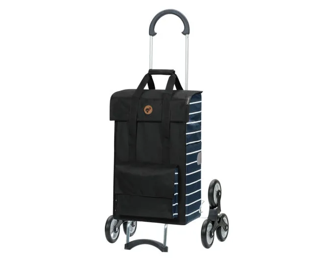 ANDERSEN Einkaufswagen Treppensteiger Scala Jella blau