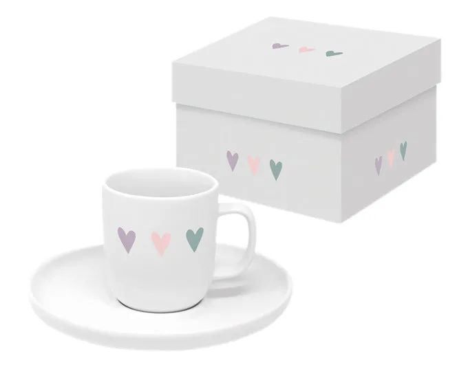PPD Espressotasse mit Untertasse Heart Infusion
