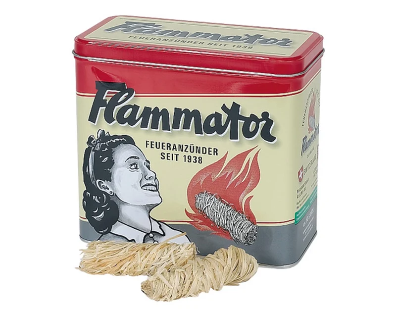 FLAMMATOR Feueranzünder 600 g Nostalgiedose