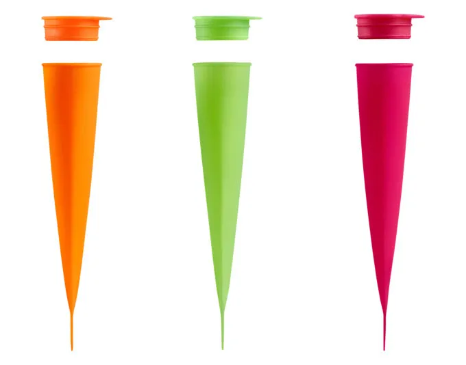 LÉKUÉ Glaceform Calipo 3 Stück Silikon assortiert